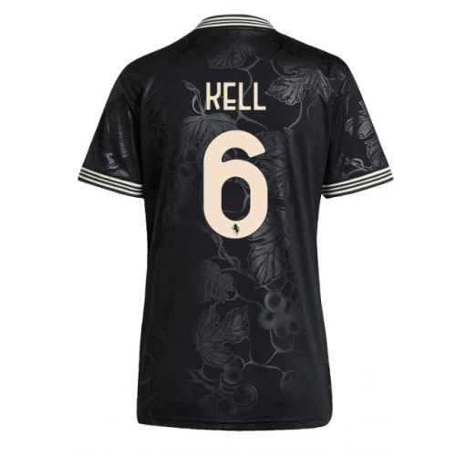 Billige Fotballdrakt Juventus Lloyd Kelly #6 Replika Tredjedrakt Dame 2025-26 Kortermet Billige Fotballdrakt Juventus Lloyd Kelly #6 Replika Tredjedrakt Dame 2025-26 Kortermet